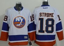 New York Islanders -18 Ryan Strome White Stitched NHL Jersey New York Islanders -18 Ryan Strome White Stitched NHL Jersey