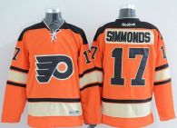 Philadelphia Flyers -17 Wayne Simmonds Orange Alternate Stitched NHL Jersey