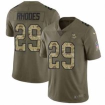 Nike Vikings -29 Xavier Rhodes Olive Camo Stitched NFL Limited 2017 Salute To Service Jersey Nike Vikings -29 Xavier Rhodes Olive Camo Stitched NFL Limited 2017 Salute To Service Jersey