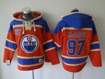 Edmonton Oilers -97 Connor McDavid Orange Sawyer Hooded Sweatshirt Stitched NHL Jersey Edmonton Oilers -97 Connor McDavid Orange Sawyer Hooded Sweatshirt Stitched NHL Jersey