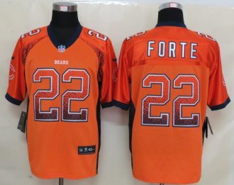 2013 NEW Nike Chicago Bears 22 Forte Drift Fashion Orange Elite Jerseys