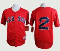 Boston Red Sox #2 Xander Bogaerts Red Cool Base Stitched MLB Jersey