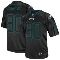 Nike Philadelphia Eagles #90 Marcus Smith Lights Out Black Men's Stitched NFL Elite Jersey Nike Philadelphia Eagles #90 Marcus Smith Lights Out Black Men's Stitched NFL Elite Jersey