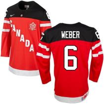 Olympic CA 6 Shea Weber Red 100th Anniversary Stitched NHL Jersey Olympic CA 6 Shea Weber Red 100th Anniversary Stitched NHL Jersey