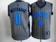 Oklahoma City Thunder -0 Russell Westbrook Grey Static Fashion Stitched NBA Jersey
