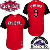 Colorado Rockies -9 DJ LeMahieu Red 2015 All-Star National League Stitched MLB Jersey Colorado Rockies -9 DJ LeMahieu Red 2015 All-Star National League Stitched MLB Jersey
