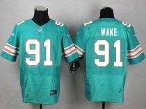 Nike Miami Dolphins #91 Cameron Wake Aqua Green Alternate Menās Stitched NFL Elite Jersey Nike Miami Dolphins #91 Cameron Wake Aqua Green Alternate Menās Stitched NFL Elite Jersey