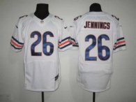 Nike Bears -26 Tim Jennings White Stitched NFL Elite Jersey
