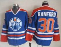 Edmonton Oilers -30 Bill Ranford Light Blue CCM Throwback Stitched NHL Jersey Edmonton Oilers -30 Bill Ranford Light Blue CCM Throwback Stitched NHL Jersey