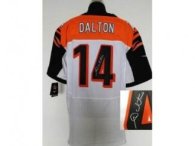 NEW jerseys cincinnati bengals -14 dalton white(Elite signature)