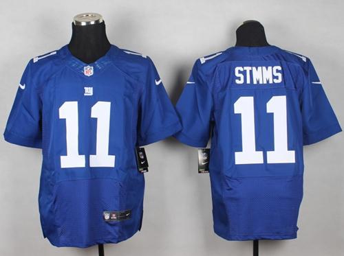 Nike New York Giants #11 Phil Simms Royal Blue Team Color Men's Stitched NFL Elite Jersey