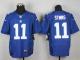 Nike New York Giants #11 Phil Simms Royal Blue Team Color Men's Stitched NFL Elite Jersey