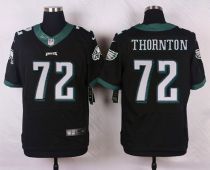 Nike Philadelphia Eagles #72 Cedric Thornton Black Alternate Men's Stitched NFL New Elite Jersey Nike Philadelphia Eagles #72 Cedric Thornton Black Alternate Men's Stitched NFL New Elite Jersey