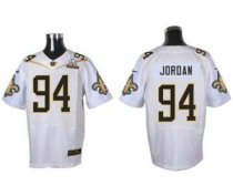 Nike New Orleans Saints -94 Cameron Jordan White 2016 Pro Bowl Stitched NFL Elite Jersey