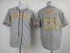 San Francisco Giants #28 Buster Posey Grey USMC Cool Base Stitched MLB Jersey