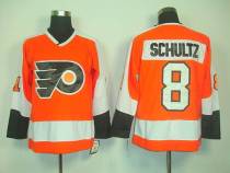 Philadelphia Flyers -8 Dave Schultz Orange CCM Throwback Stitched NHL Jersey Philadelphia Flyers -8 Dave Schultz Orange CCM Throwback Stitched NHL Jersey