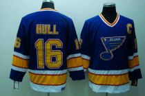 St Louis Blues -16 Brett Hull Stitched Blue CCM Throwback NHL Jersey St Louis Blues -16 Brett Hull Stitched Blue CCM Throwback NHL Jersey