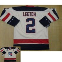 New York Rangers -2 Brian Leetch White Stitched 2012 Winter Classic NHL Jersey New York Rangers -2 Brian Leetch White Stitched 2012 Winter Classic NHL Jersey