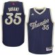Oklahoma City Thunder -35 Kevin Durant Navy Blue 2015-2016 Christmas Day Stitched NBA Jersey