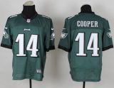 Nike Philadelphia Eagles #14 Riley Cooper Midnight Green Team Color Men's Stitched NFL Elite Jersey