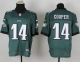 Nike Philadelphia Eagles #14 Riley Cooper Midnight Green Team Color Men's Stitched NFL Elite Jersey