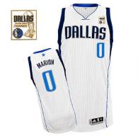 Dallas Mavericks 2011 Champion Patch -0 Shawn Marion Revolution 30 Whtie Stitched NBA Jersey