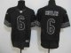 Nike Bears -6 Jay Cutler Black Shadow Stitched NFL Elite Jersey