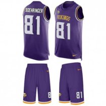 Vikings #81 Moritz Boehringer Purple Team Color Stitched NFL Limited Tank Top Suit Jersey Vikings #81 Moritz Boehringer Purple Team Color Stitched NFL Limited Tank Top Suit Jersey