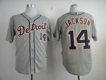 Detroit Tigers #14 Austin Jackson Grey Cool Base Stitched MLB Jersey Detroit Tigers #14 Austin Jackson Grey Cool Base Stitched MLB Jersey