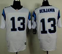 Nike Panthers -13 Kelvin Benjamin White Men's Stitched NFL Elite Jersey Nike Panthers -13 Kelvin Benjamin White Men's Stitched NFL Elite Jersey