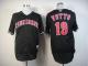 Cincinnati Reds -19 Joey Votto Black Stitched MLB Jersey