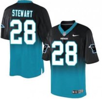 Nike Carolina Panthers -28 Jonathan Stewart BlackBlue Stitched NFL Elite Fadeaway Fashion Jersey Nike Carolina Panthers -28 Jonathan Stewart BlackBlue Stitched NFL Elite Fadeaway Fashion Jersey