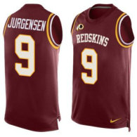 Nike Redskins -9 Sonny Jurgensen Burgundy Red Team Color Stitched NFL Limited Tank Top Jersey