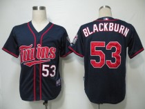 Minnesota Twins -53 Nick Blackburn Navy Blue Cool Base Stitched MLB Jersey Minnesota Twins -53 Nick Blackburn Navy Blue Cool Base Stitched MLB Jersey