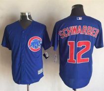 Chicago Cubs -12 Kyle Schwarber Blue New Cool Base Stitched MLB Jersey Chicago Cubs -12 Kyle Schwarber Blue New Cool Base Stitched MLB Jersey