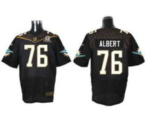 Nike Miami Dolphins -76 Branden Albert Black 2016 Pro Bowl Stitched NFL Elite Jersey Nike Miami Dolphins -76 Branden Albert Black 2016 Pro Bowl Stitched NFL Elite Jersey