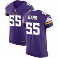 Nike Vikings -55 Anthony Barr Purple Team Color Stitched NFL Vapor Untouchable Elite Jersey