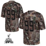 Nike San Francisco 49ers #99 Aldon Smith Camo Super Bowl XLVII Men‘s Stitched NFL Realtree Elite Jer