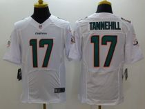 Nike Miami Dolphins #17 Ryan Tannehill White Men's Stitched NFL New Elite Jersey Nike Miami Dolphins #17 Ryan Tannehill White Men's Stitched NFL New Elite Jersey