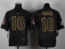 Nike Bengals -18 AJ Green Black Gold No Fashion Men's Stitched NFL Elite Jersey Nike Bengals -18 AJ Green Black Gold No Fashion Men's Stitched NFL Elite Jersey