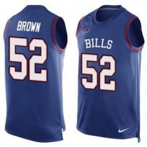Nike Buffalo Bills -52 Preston Brown Royal Blue Team Color Stitched NFL Limited Tank Top Jersey Nike Buffalo Bills -52 Preston Brown Royal Blue Team Color Stitched NFL Limited Tank Top Jersey