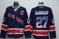 New York Rangers -27 Ryan McDonagh Navy Blue USA Flag Fashion Stitched NHL Jersey New York Rangers -27 Ryan McDonagh Navy Blue USA Flag Fashion Stitched NHL Jersey
