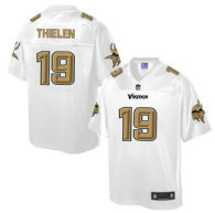 Nike Minnesota Vikings -19 Adam Thielen White NFL Pro Line Fashion Game Jersey