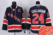Autographed New York Rangers -24 Ryan Callahan Stitched Dark Blue NHL Jersey Autographed New York Rangers -24 Ryan Callahan Stitched Dark Blue NHL Jersey
