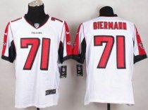 Nike Atlanta Falcons 71 Kroy Biermann White Stitched NFL Elite Jersey Nike Atlanta Falcons 71 Kroy Biermann White Stitched NFL Elite Jersey