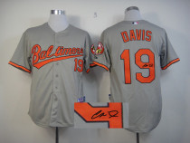 Autographed MLB Baltimore Orioles #19 Chris Davis Grey Cool Base Stitched Jersey Autographed MLB Baltimore Orioles #19 Chris Davis Grey Cool Base Stitched Jersey