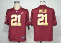 Nike Redskins -21 Sean Taylor Burgundy Red Gold No Alternate With 80TH Patch Stitched NFL Game Jerse Nike Redskins -21 Sean Taylor Burgundy Red Gold No Alternate With 80TH Patch Stitched NFL Game Jerse