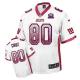 Nike New York Giants #80 Victor Cruz White With 1925-2014 Season Patch Men's Stitched NFL Elite Drif