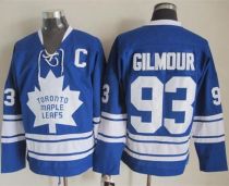 Toronto Maple Leafs -93 Doug Gilmour Blue CCM Throwback Third Stitched NHL Jersey Toronto Maple Leafs -93 Doug Gilmour Blue CCM Throwback Third Stitched NHL Jersey