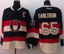 Ottawa Senators -65 Erik Karlsson Black Third Stitched NHL Jersey Ottawa Senators -65 Erik Karlsson Black Third Stitched NHL Jersey